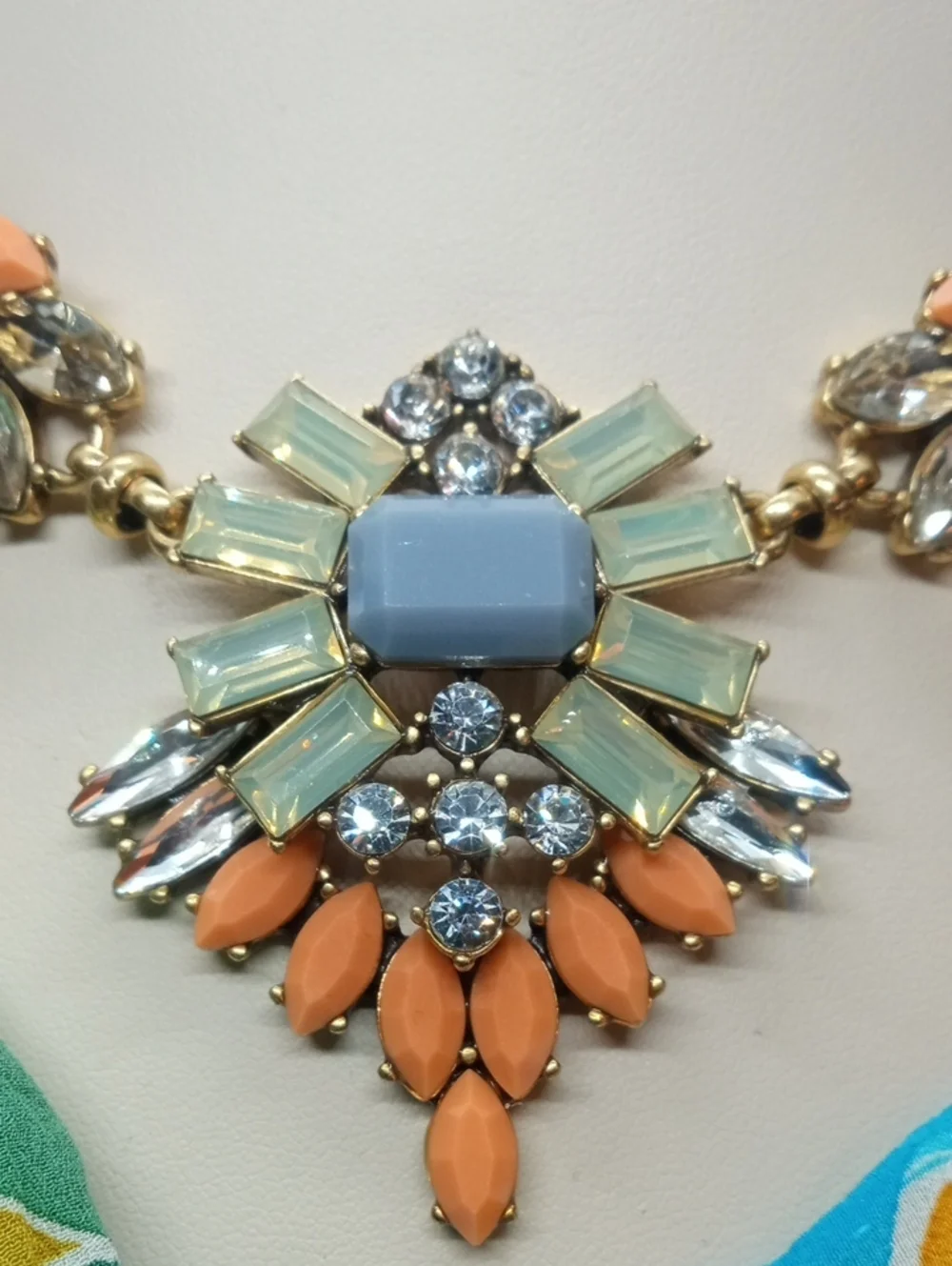 J.CREW DESIGNER FAN NECKLACE